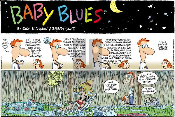 Baby Blues on Sunday August 1, 2004 Comic Strip