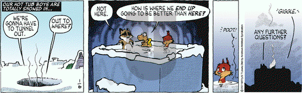 Over the Hedge on Wednesday January 6, 2021 Comic Strip