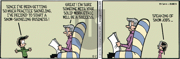 Grand Avenue on Wednesday December 2, 2015 Comic Strip