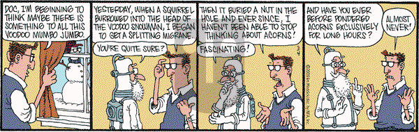 Monty on Wednesday March 4, 2009 Comic Strip