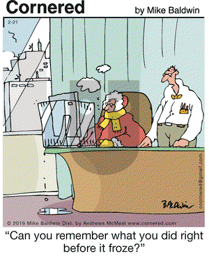 Cornered on Thursday February 21, 2019 Comic Strip