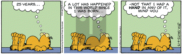 Garfield on Friday June 13, 2003 Comic Strip