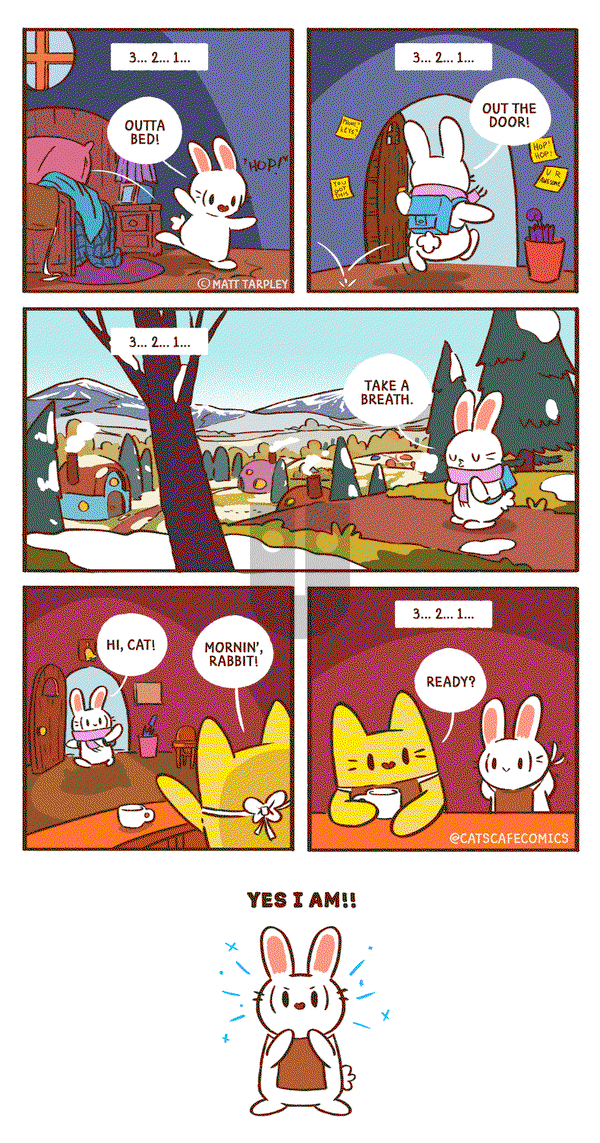 Cat's Cafe on Tuesday January 3, 2023 Comic Strip