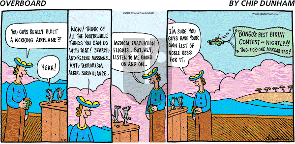 Overboard - Sunday March 30, 2008 Comic Strip