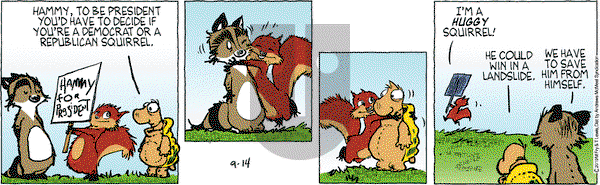 Over the Hedge on Saturday September 14, 2019 Comic Strip