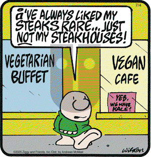 Ziggy on Friday July 4, 2025 Comic Strip