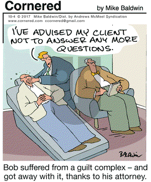 Cornered on Wednesday October 4, 2017 Comic Strip