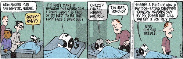 Pooch Cafe on Tuesday October 25, 2005 Comic Strip
