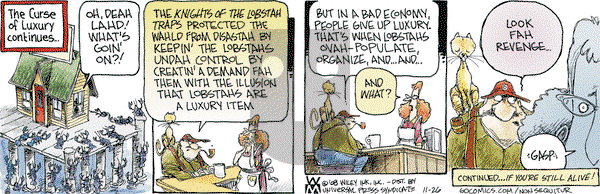 Non Sequitur on Wednesday November 26, 2008 Comic Strip