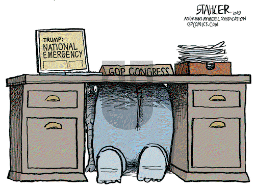 Jeff Stahler on Wednesday February 20, 2019 Comic Strip