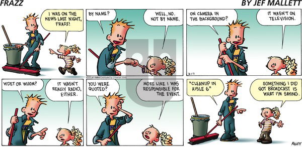 Frazz on Sunday March 17, 2013 Comic Strip