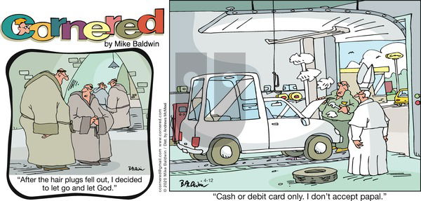 Cornered on Sunday April 12, 2020 Comic Strip