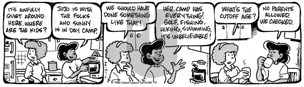 JumpStart on Monday July 12, 1999 Comic Strip
