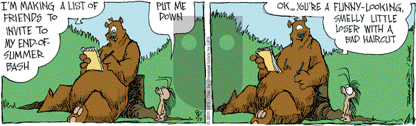 The Grizzwells on Friday August 12, 2011 Comic Strip