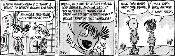 Heart of the City on Saturday March 30, 2019 Comic Strip