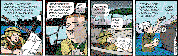 Doonesbury on Thursday October 16, 2003 Comic Strip