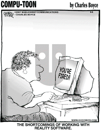 Compu-toon on Monday April 4, 2011 Comic Strip