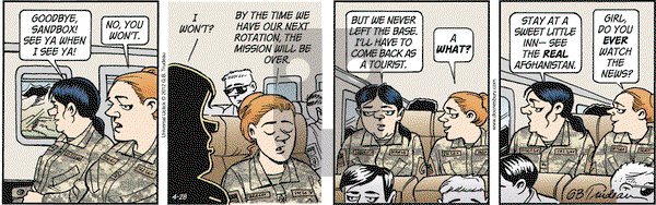 Doonesbury - Saturday April 28, 2012 Comic Strip