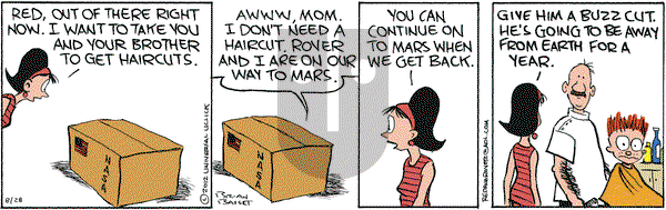 Red and Rover on Tuesday August 28, 2012 Comic Strip
