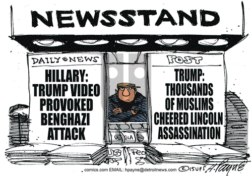 Henry Payne on Thursday December 24, 2015 Comic Strip
