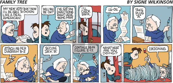 Family Tree on Sunday January 12, 2025 Comic Strip