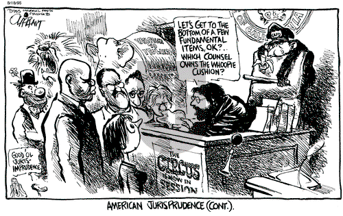 Pat Oliphant on Friday August 18, 1995 Comic Strip