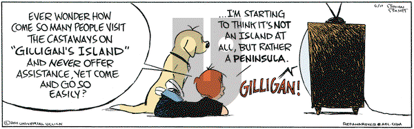 Red and Rover on Friday June 17, 2011 Comic Strip