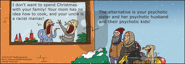 WuMo on Tuesday December 25, 2018 Comic Strip