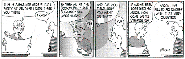 Luann - Thursday February 13, 1997 Comic Strip