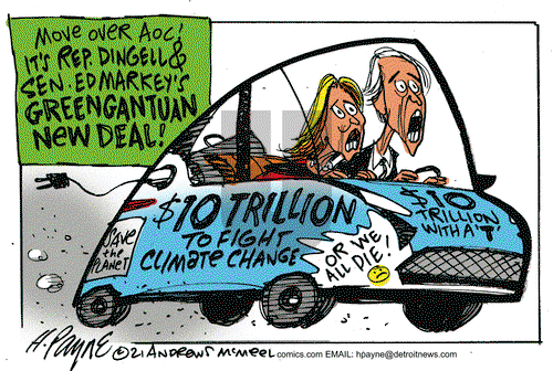 Henry Payne on Tuesday May 4, 2021 Comic Strip