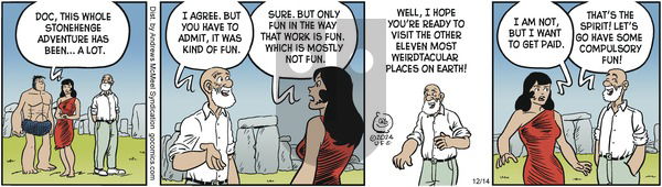 Alley Oop - Saturday December 14, 2024 Comic Strip