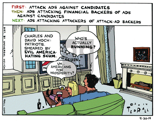 Ted Rall on Wednesday April 30, 2014 Comic Strip