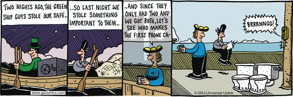 Overboard on Friday July 25, 2014 Comic Strip