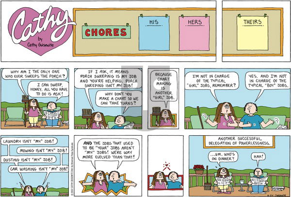 Cathy Classics on Saturday July 28, 2007 Comic Strip