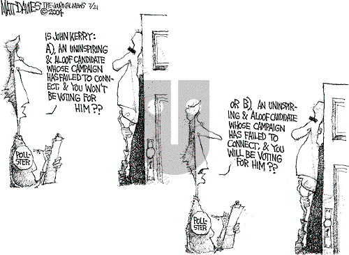 Matt Davies on Tuesday July 20, 2004 Comic Strip
