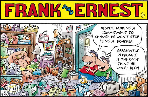 Frank and Ernest on Sunday July 26, 2020 Comic Strip