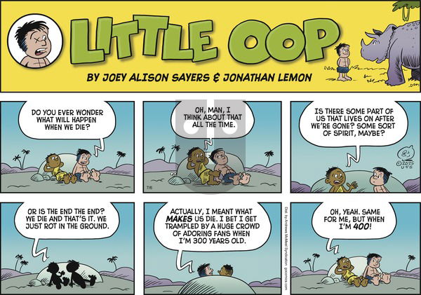 Alley Oop on Sunday July 6, 2025 Comic Strip