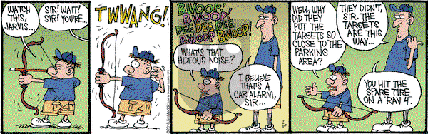 Monty on Saturday July 30, 2016 Comic Strip