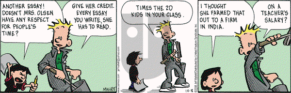 Frazz on Wednesday October 8, 2008 Comic Strip