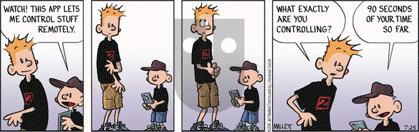 Frazz on Monday July 25, 2016 Comic Strip