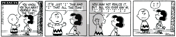 Peanuts - Wednesday January 10, 1968 Comic Strip