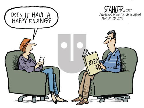 Jeff Stahler on Sunday March 15, 2020 Comic Strip