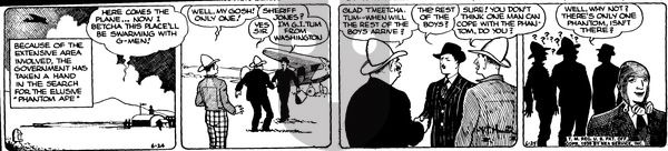 Alley Oop - Saturday June 24, 1939 Comic Strip