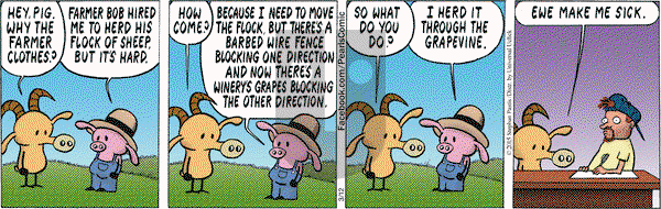 Pearls Before Swine on Thursday March 12, 2015 Comic Strip