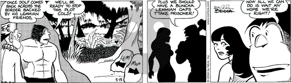 Alley Oop on Monday May 17, 2004 Comic Strip