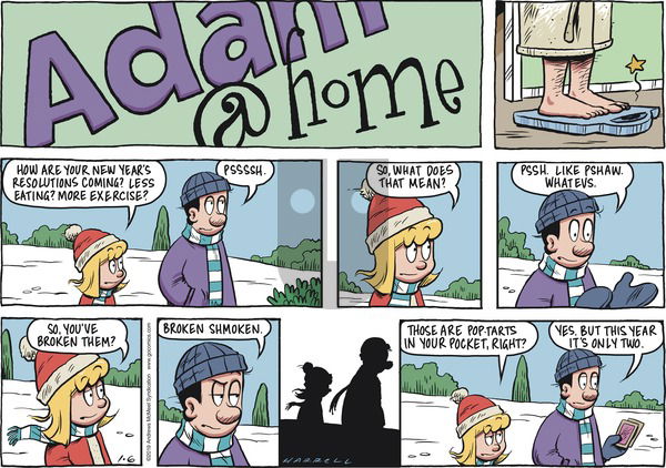 Adam@Home on Sunday January 6, 2019 Comic Strip
