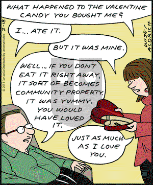 Real Life Adventures on Monday February 18, 2013 Comic Strip