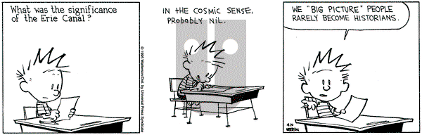 Calvin and Hobbes on Monday April 10, 1995 Comic Strip