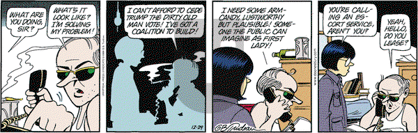 Doonesbury on Wednesday December 29, 1999 Comic Strip