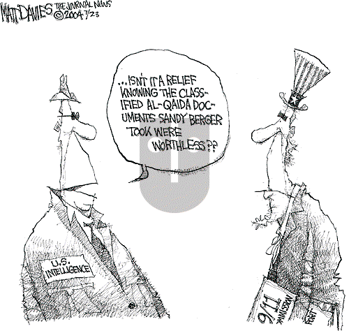 Matt Davies on Thursday July 22, 2004 Comic Strip